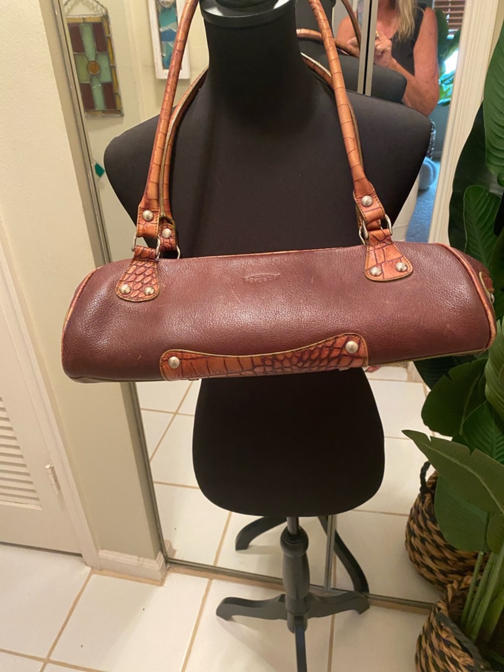 Petusco Brown  Genuine Leather  Bag